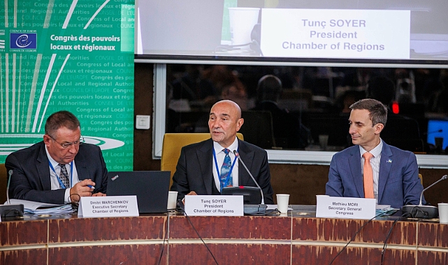 Soyer, Avrupa Konseyi Bölgeler Meclisi Başkanı oldu