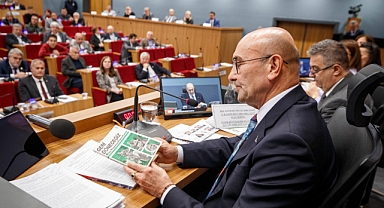 Başkan Soyer’den duygulandıran Filistin mesajı