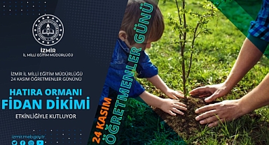 İzmir İl Milli Eğitim Müdürlüğü 24 Kasım Öğretmenler Gününde Ses Getiriyor