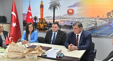 Başkan Tugay’dan Demokrat Partili rakibine nezaket ziyareti