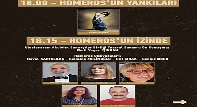 4. Uluslararası Bayraklı Homeros Sanat ve Edebiyat Festivali Başlıyor