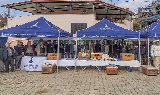 Büyükşehir’den afetzede arıcılara can suyu