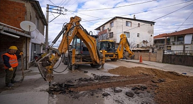 Sarnıç’ta içme suyu yatırımı hızla ilerliyor